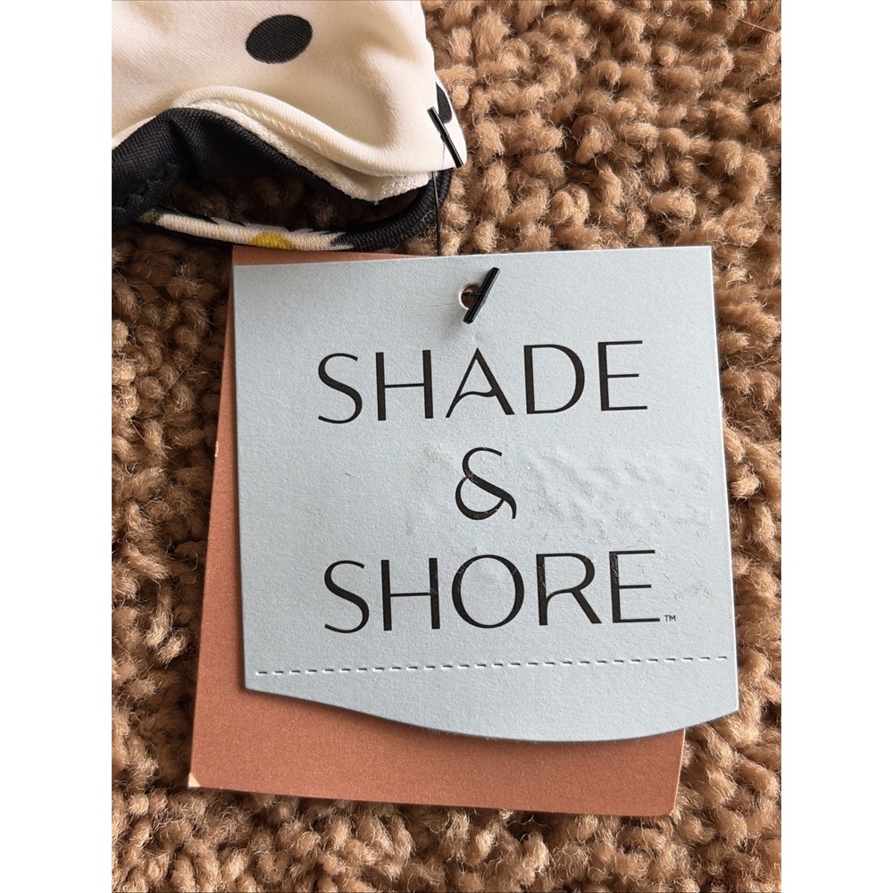 Shade & Shore Black Daisy Halter Bikini Top - Picture 6 of 9